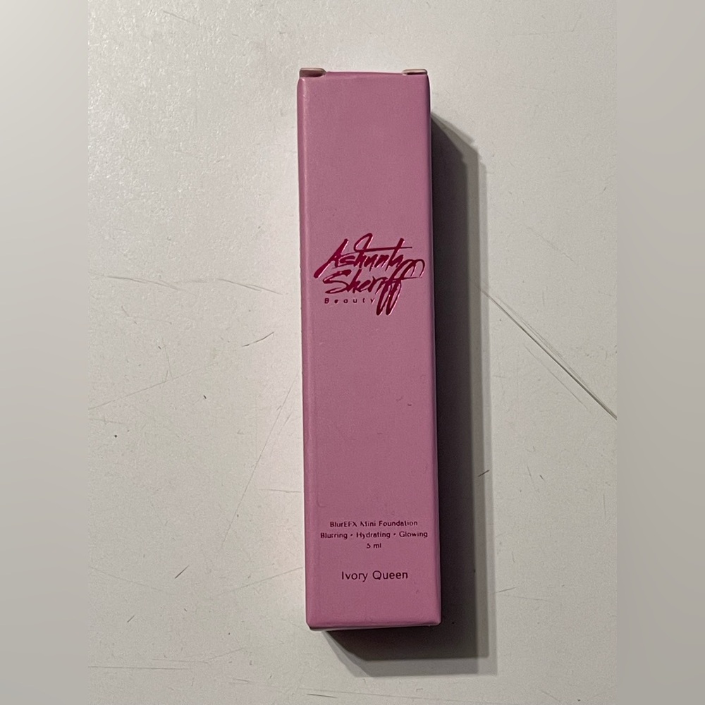 Ashunta Sheriff Beauty BlurEFX Foundation Mini - Ivory Queen BNIB